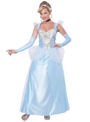 Classic Blue Princess Womens Fairytale Costume
