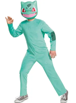 Classic Bulbasaur Kids Pokemon Book Week Costume