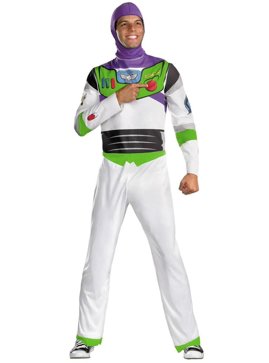 Classic Buzz Lightyear Mens Toy Story Costume