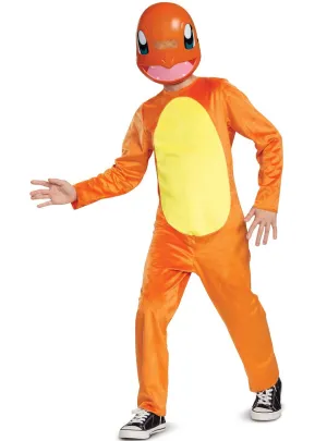 Classic Charmander Kids Pokemon Book Week Costume