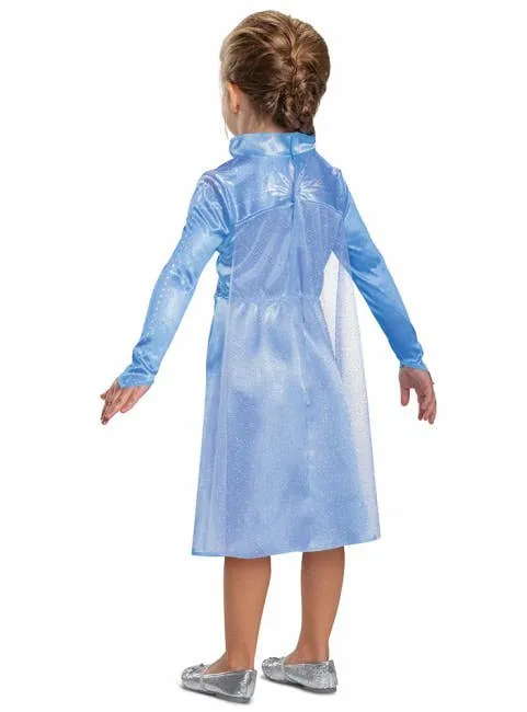 Classic Elsa Frozen 2 Girls Dress Up Costume