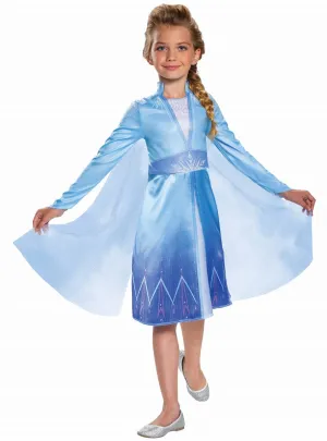 Classic Elsa Frozen 2 Girls Dress Up Costume