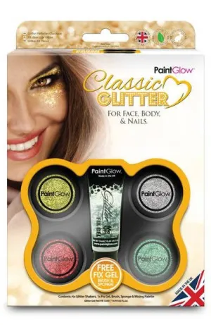 Classic Face and Body Loose Glitter Makeup Kit