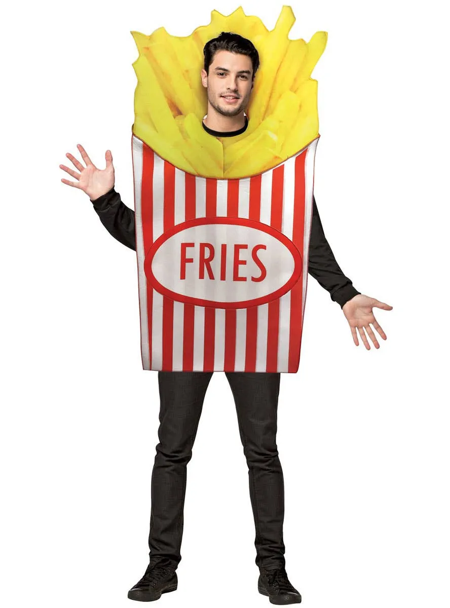 Classic French Fries Adults Funny Food Costume