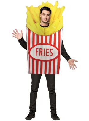 Classic French Fries Adults Funny Food Costume