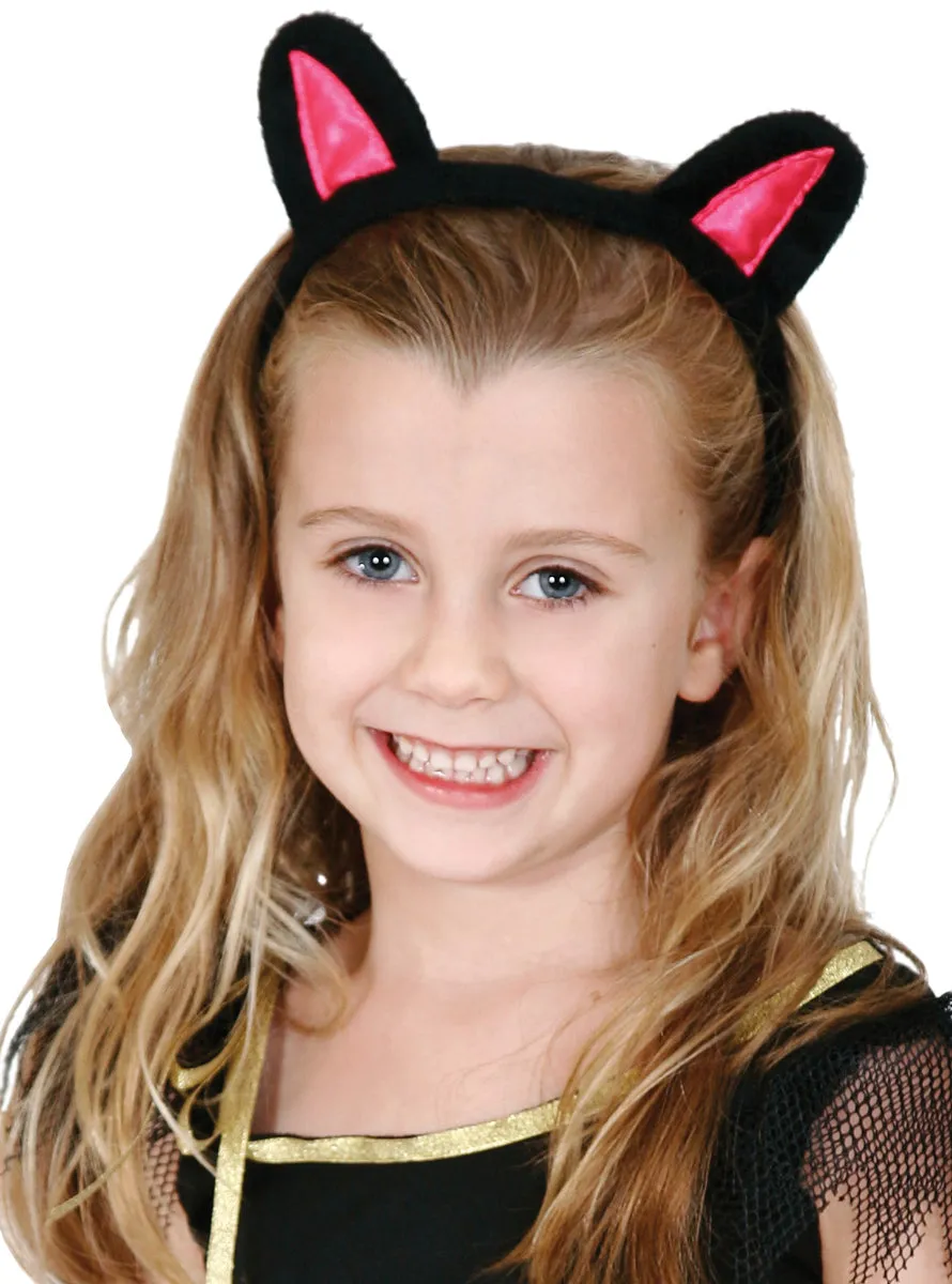 Classic Girls Red Rock Star Kitty Costume
