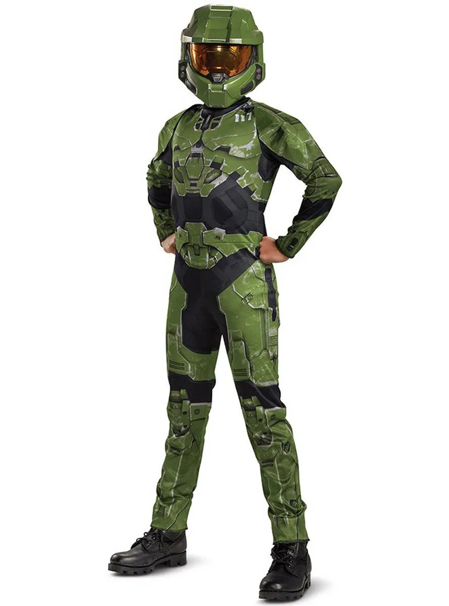 Classic Halo Master Chief Infinite Boys Book Week Costume