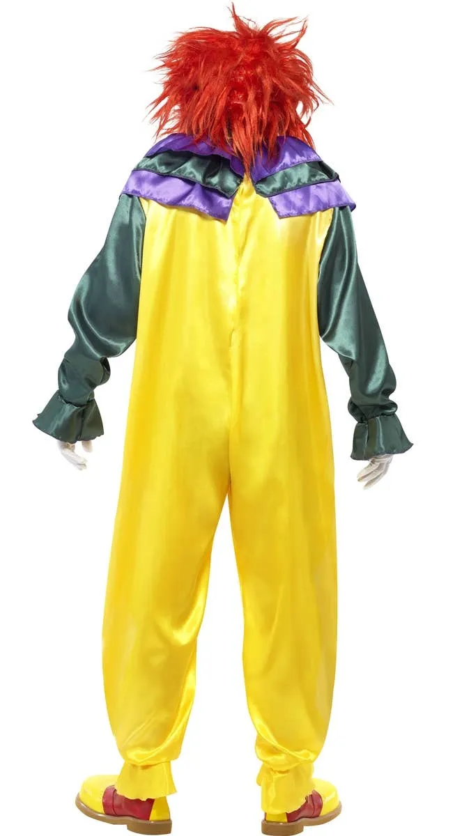 Classic Horror Clown IT Mens Halloween Costume
