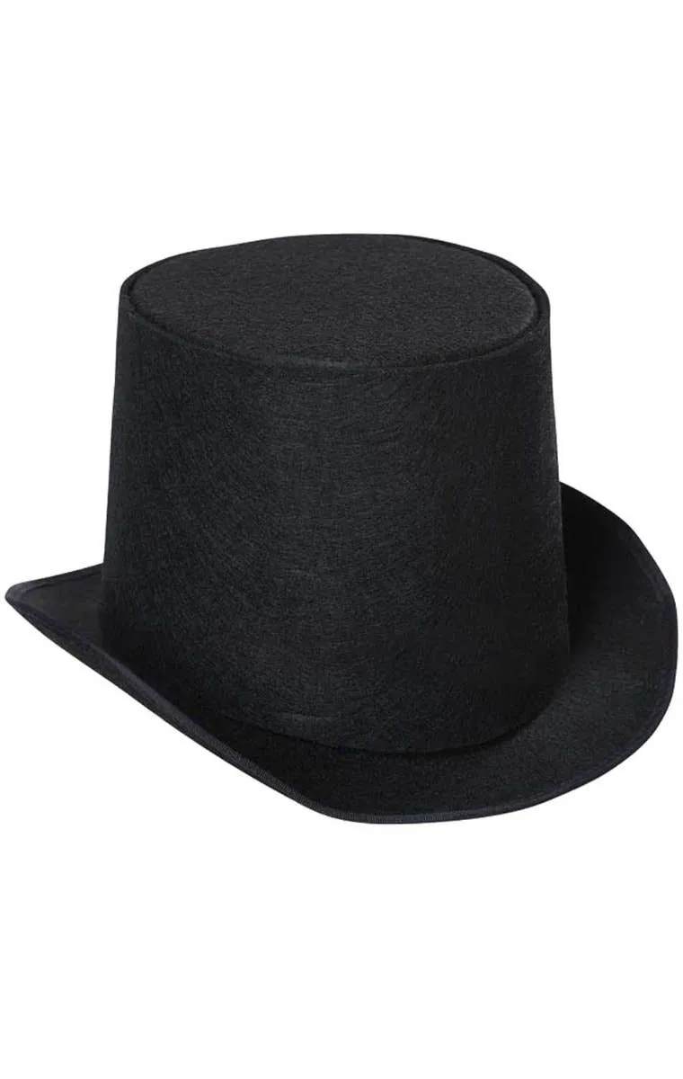 Classic Kids Black Costume Top Hat