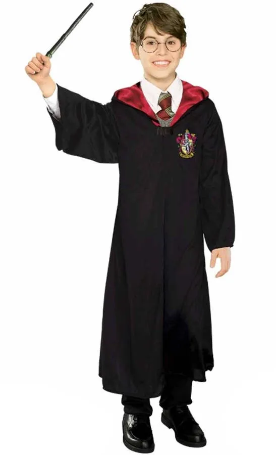 Classic Kids Harry Potter Costume Robe and Wand