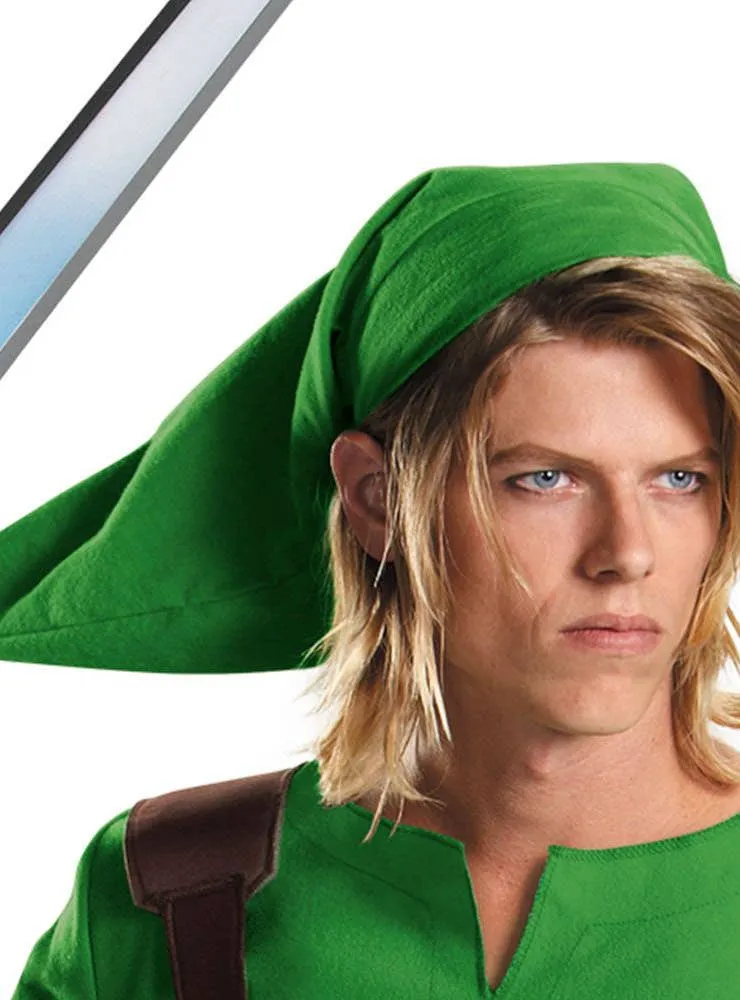 Classic Legend of Zelda Mens Link Dress Up Costume