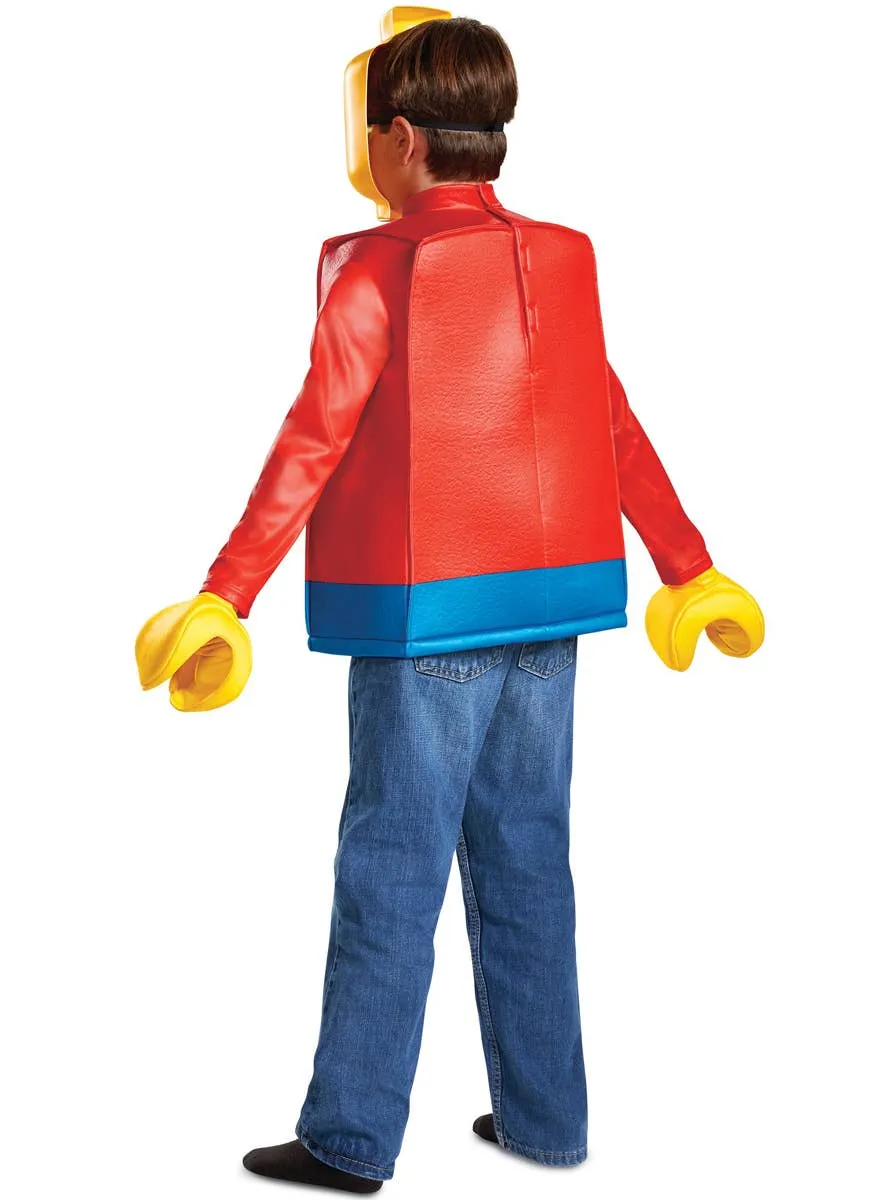 Classic Lego Guy Boys Book Week Costume