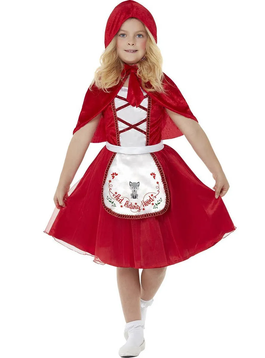 Classic Little Red Riding Hood Girls Storybook Costume