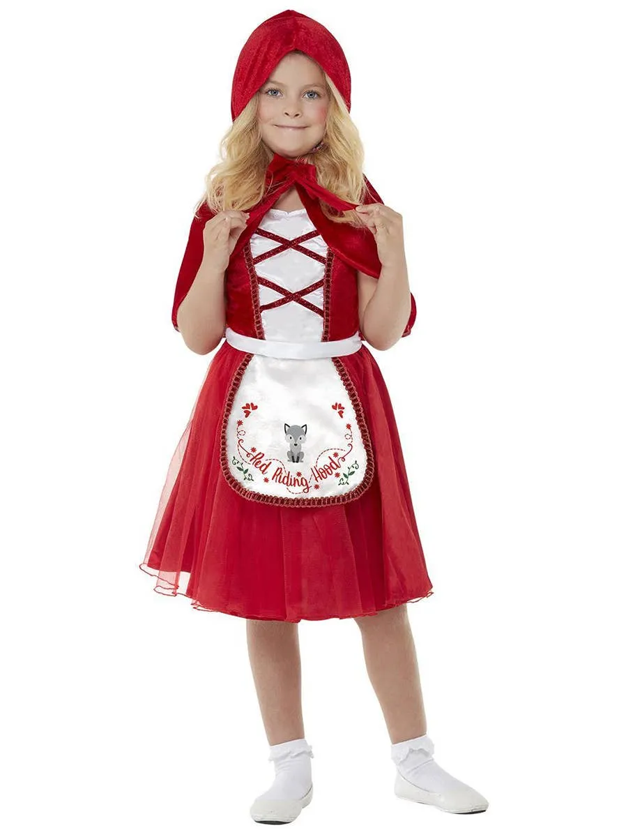 Classic Little Red Riding Hood Girls Storybook Costume