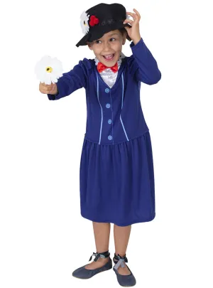 Classic Mary Poppins Girls Character Costume