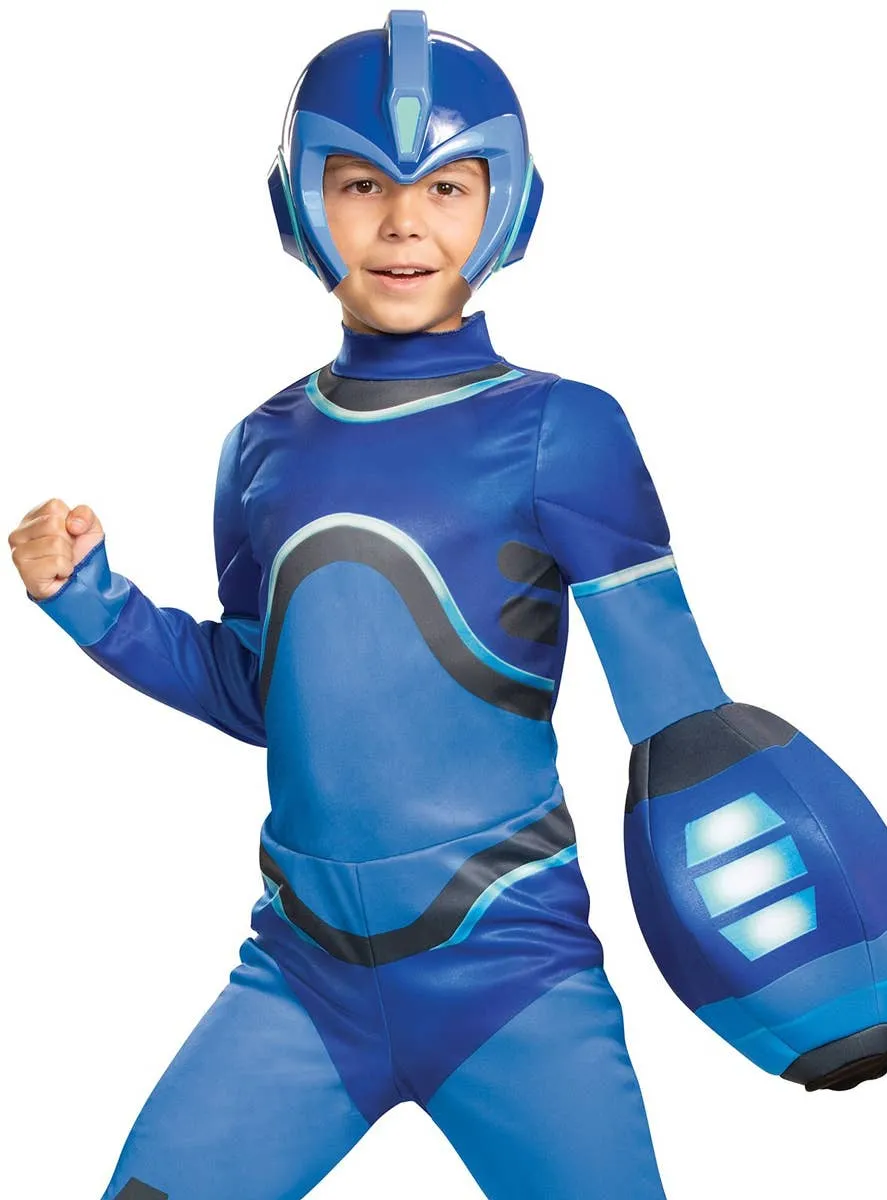 Classic Mega Man Boys Fancy Dress Costume
