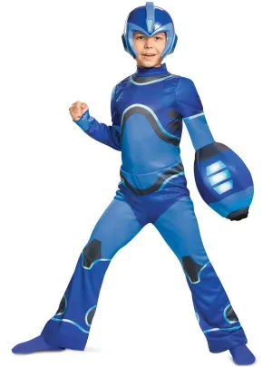 Classic Mega Man Boys Fancy Dress Costume