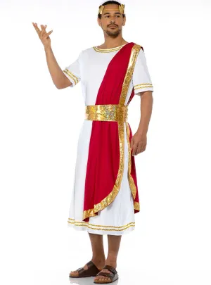 Classic Mens Roman Emperor Toga Costume