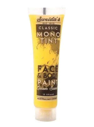 Classic Mono Tint Bright Yellow Cream Based Makeup