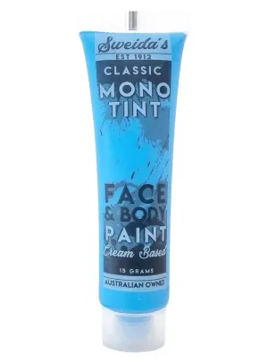 Classic Mono Tint Pastel Blue Cream Based Makeup