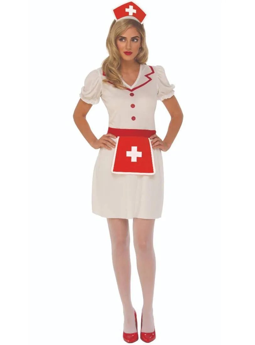 Classic Nurse Womens Uniform Costume