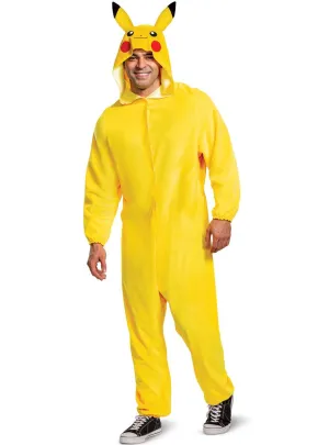 Classic Pikachu Mens Pokemon Character Costume