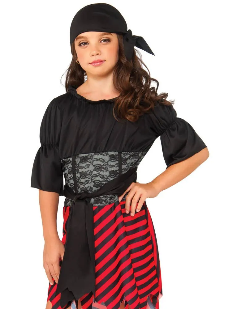 Classic Pirate Girls Dress Up Costume