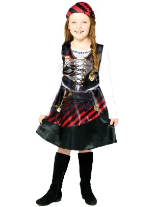 Classic Pirate Girls Sustainable Costume