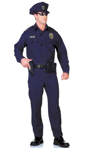 Classic Police Officer Mens Uniform Costume