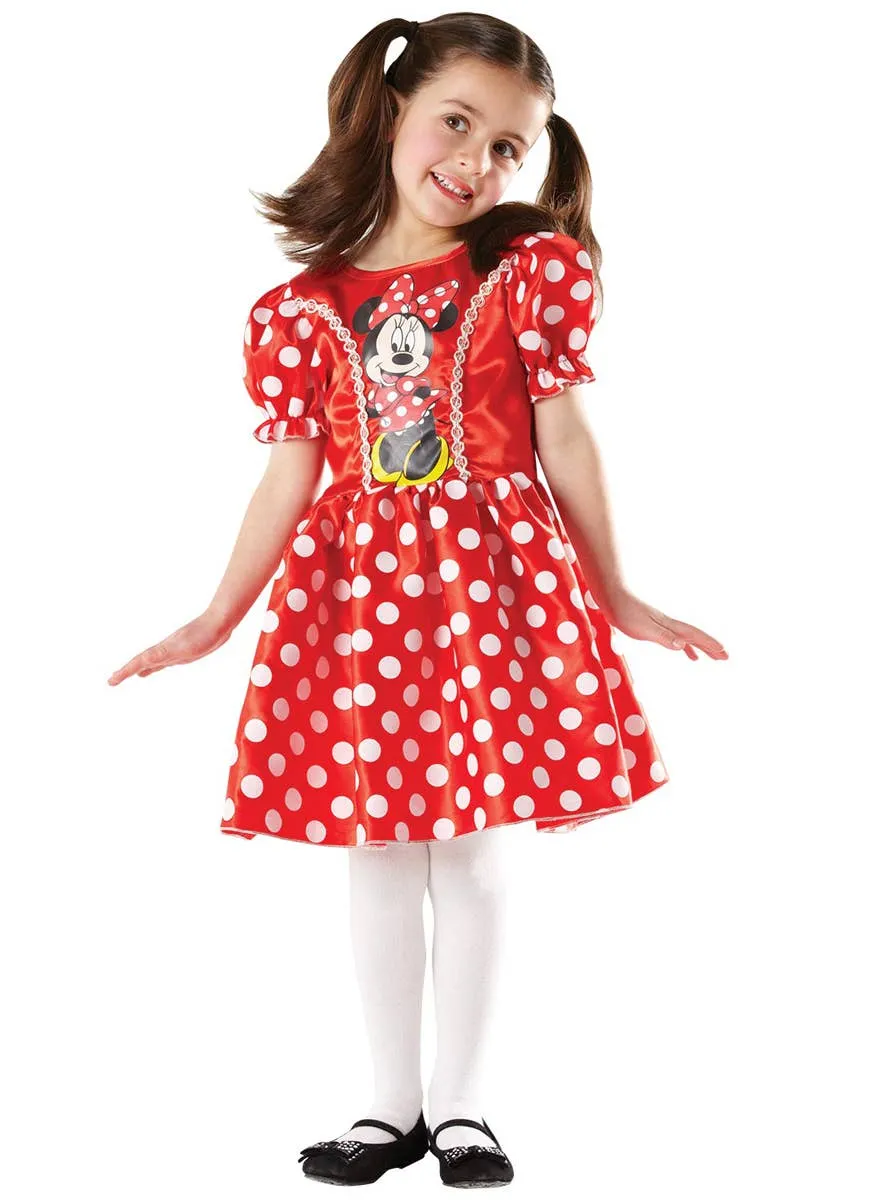 Classic Polka Dot Minnie Mouse Girls Costume
