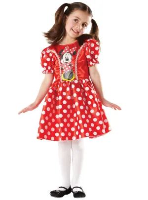 Classic Polka Dot Minnie Mouse Girls Costume