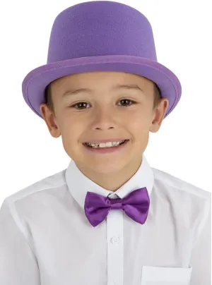 Classic Purple Kids Top Hat