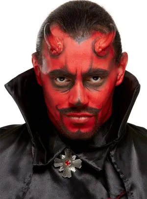Classic Red and Black Devil Halloween Makeup Kit