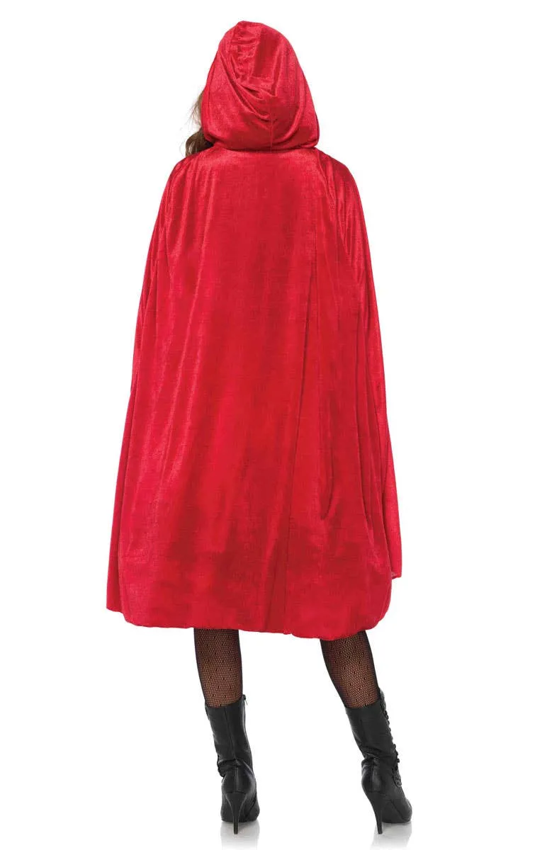 Classic Red Riding Hood Deluxe Womens Costume