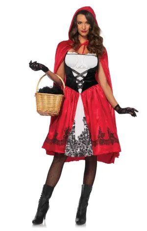 Classic Red Riding Hood Deluxe Womens Costume