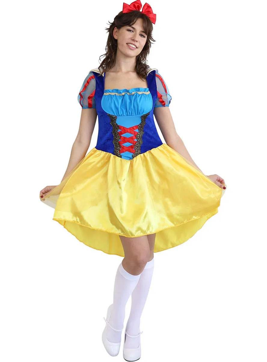 Classic Snow White Womens Fairytale Costume