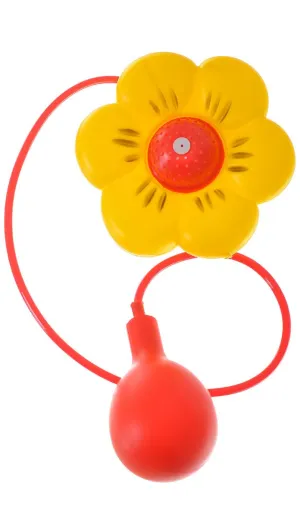 Classic Squirting Yellow Sunflower Clown Accessory