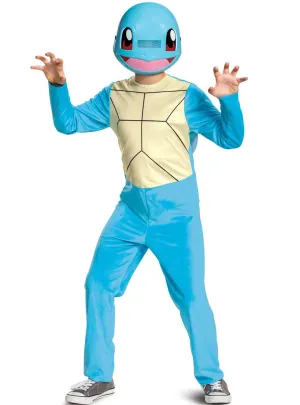 Classic Squirtle Kids Pokemon Book Week Costume