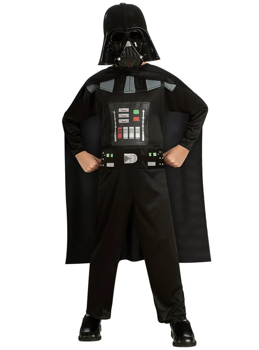 Classic Star Wars Darth Vader Boys Fancy Dress Costume