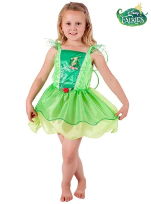 Classic Tinker Bell Girls Fancy Dress Costume