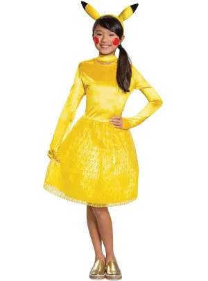 Classic Tutu Pikachu Girls Pokemon Book Week Costume