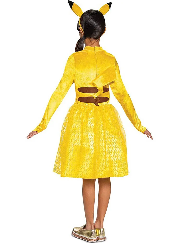 Classic Tutu Pikachu Girls Pokemon Book Week Costume