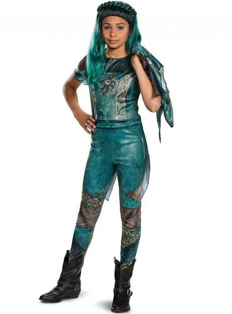 Classic Uma Descendants 3 Girls Disney Book Week Costume