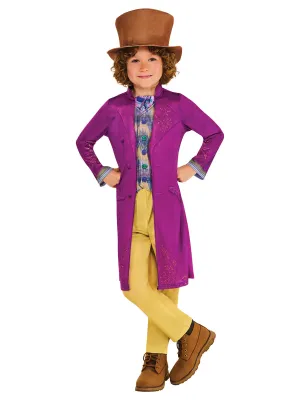 Classic Willy Wonka Boys Book Week Costume