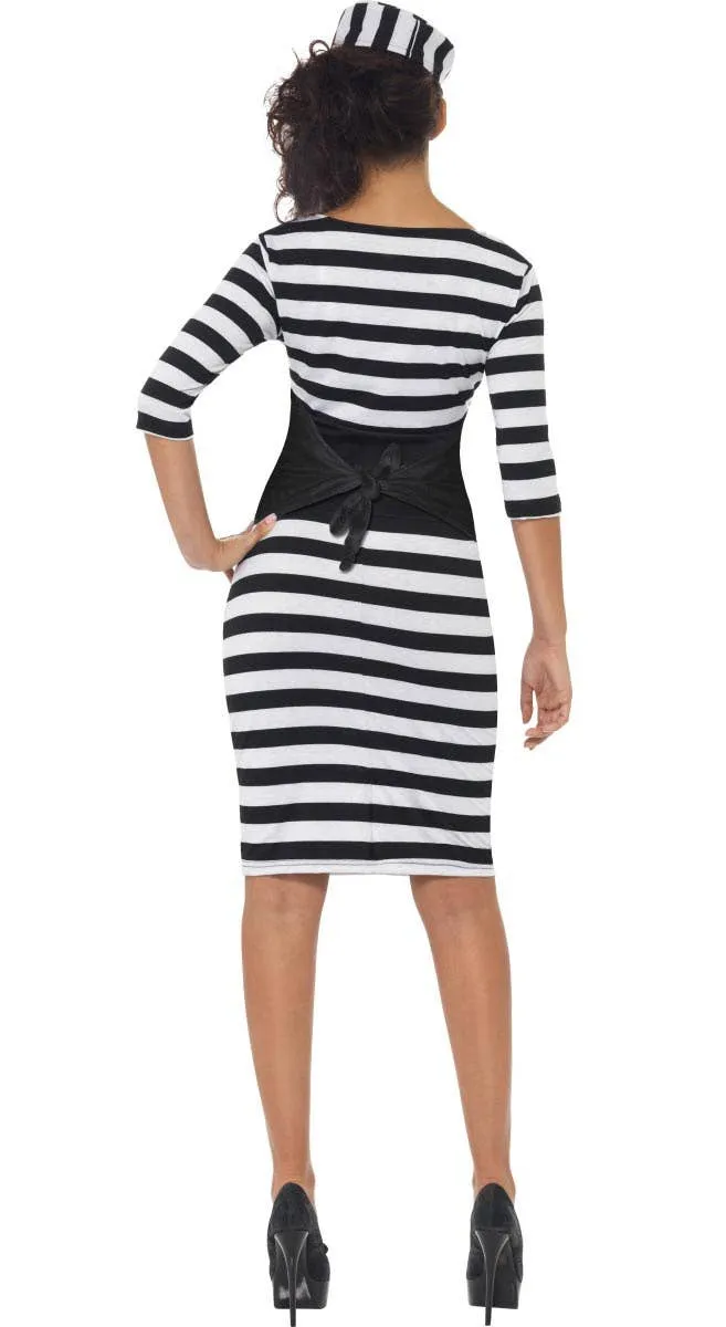 Classy Convict Womens Prisoner Costume