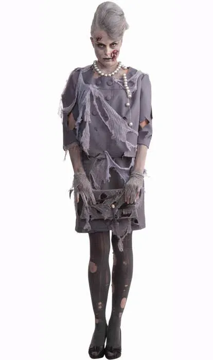 Classy Zombie Lady Womens Halloween Costume