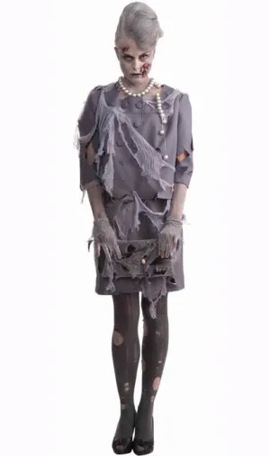 Classy Zombie Lady Womens Halloween Costume