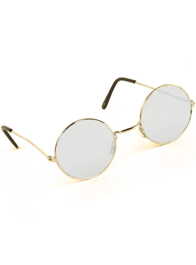 Clear Lens Santa Glasses Costume Accessory