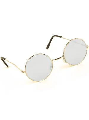 Clear Lens Santa Glasses Costume Accessory
