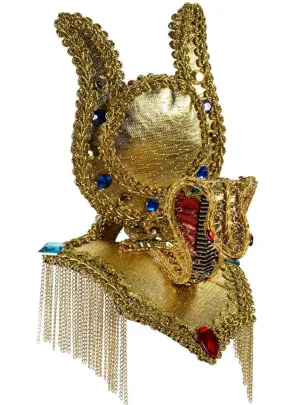 Cleopatra Egyptian Gold Costume Headpiece